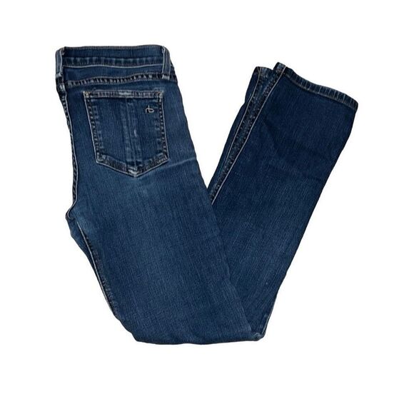 Rag & Bone Cigarette Leg Denim Jeans Heritage Classic Straight Sz 26 - Picture 1 of 9